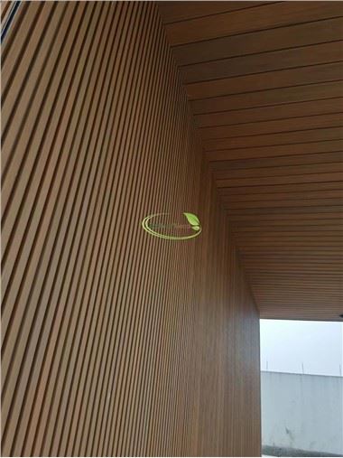 Antretyen-gratis Anti-korozyon WPC Wall Decoration Panel Building Materials